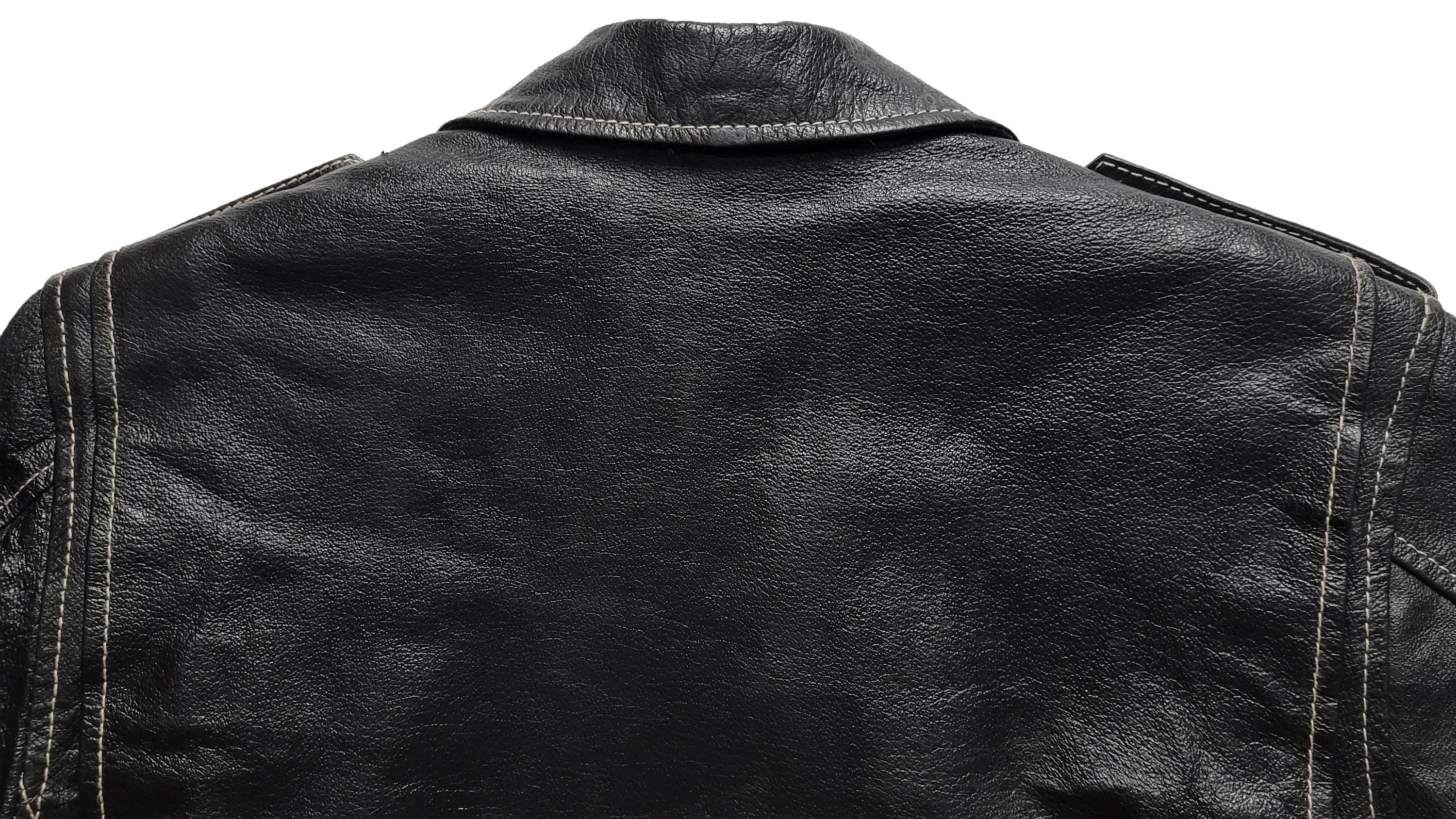 Original Rare Vintage 80s Diesel Flying Cougar Motorcycle Leather Jacket Made in Korea Etsy UK