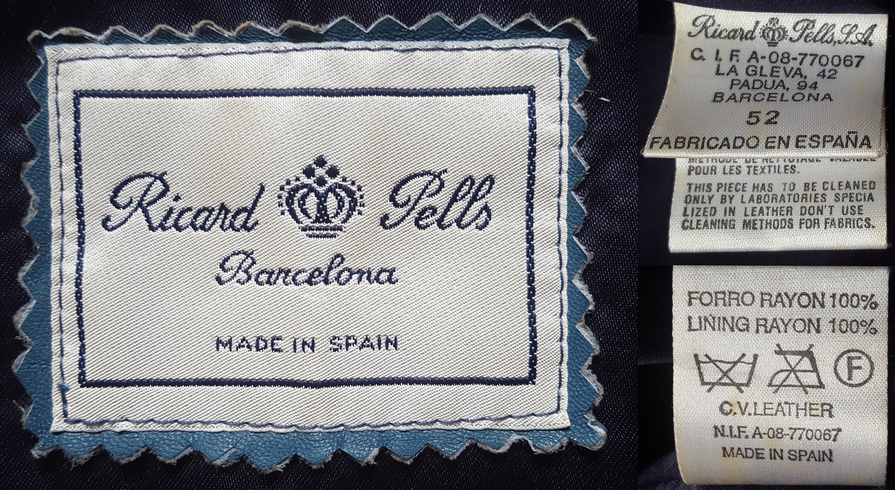 Ultra Rare Vintage Deadstock 90s Ricard Pells Barcelona Ultra Rare Vintage Deadstock 90s Ricard Pells Barcelona