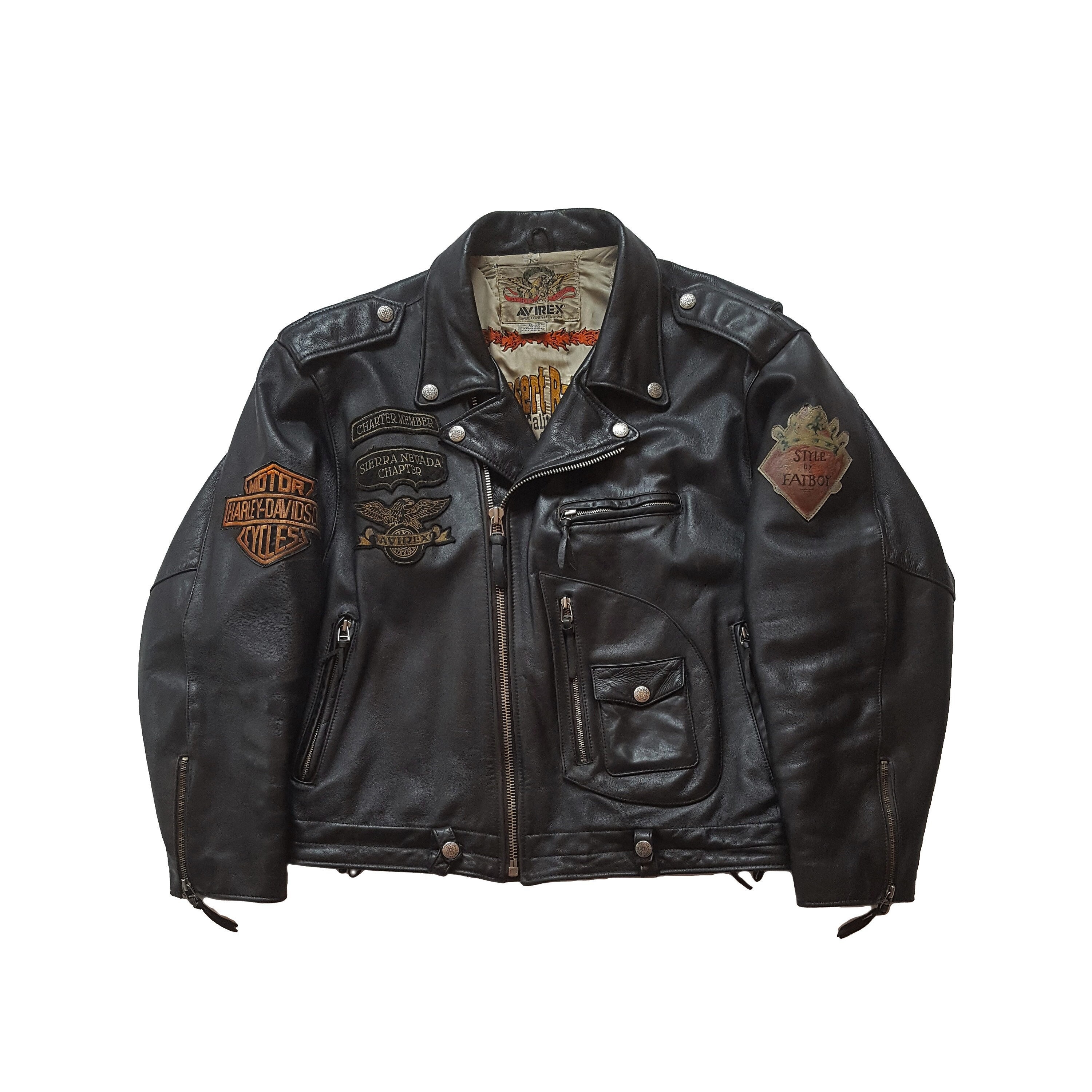 Original Rare Vintage 90s Avirex Classics X Harley Davidson Original Rare Vintage 90s Avirex Classics X Harley Davidson