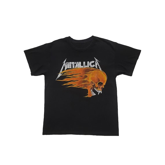 Original Rare Reissue 10s Metallica Flaming Skull Summer Sh*t '94