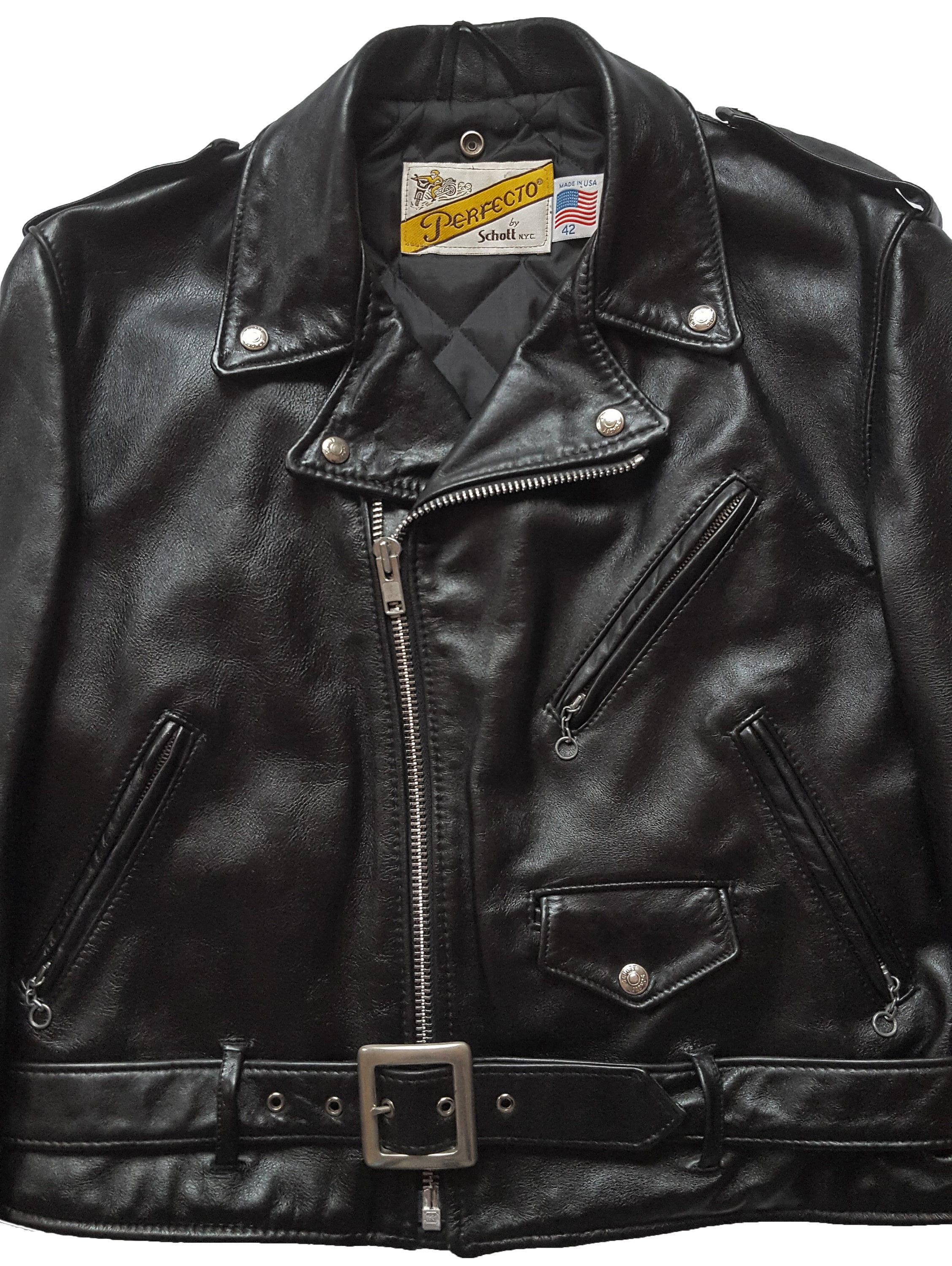 Original Rare Vintage 90s Schott NYC 118 Classic Perfecto Original Rare Vintage 90s Schott NYC 118 Classic Perfecto