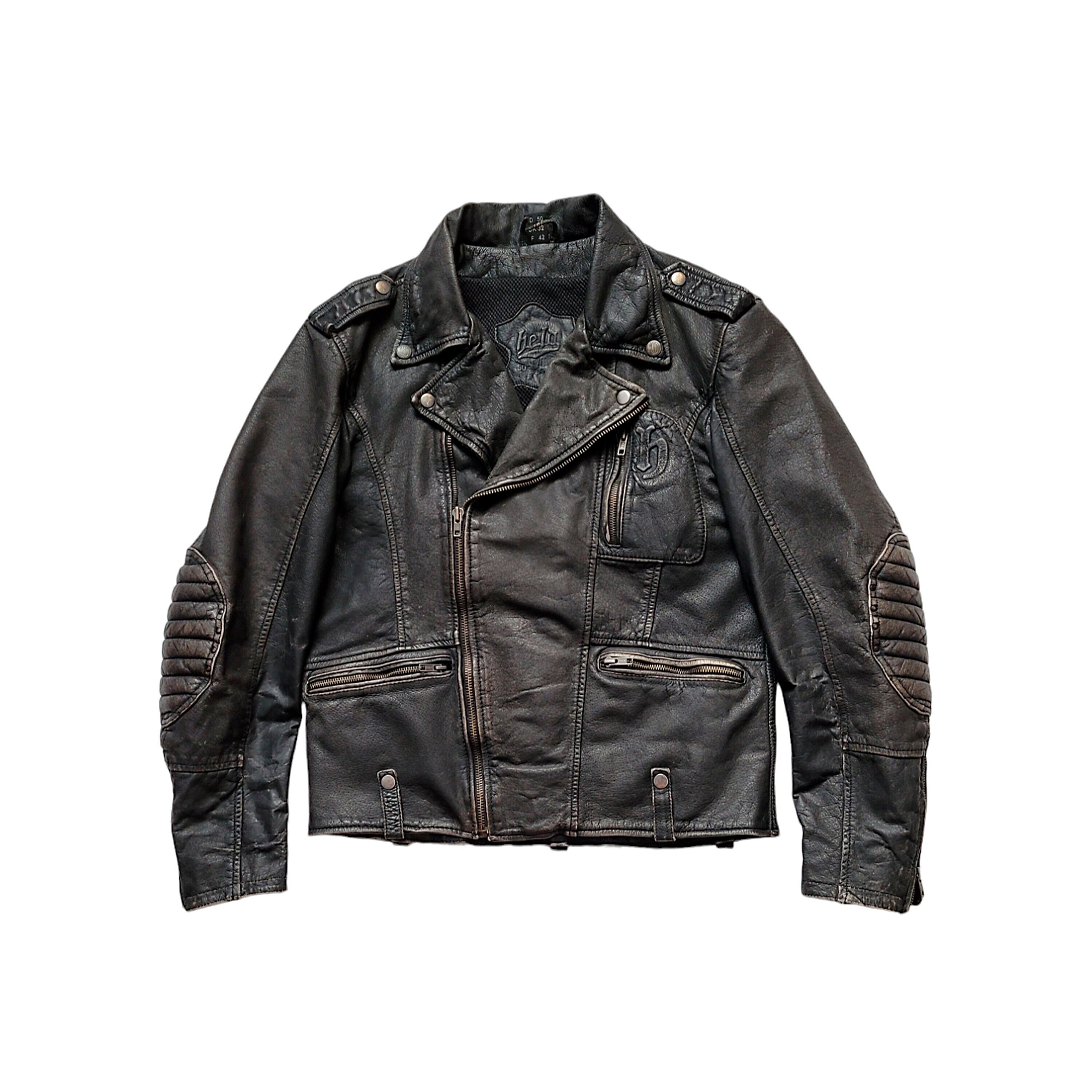 Rare Vintage 90s HELD Motorrad Retro Style Motorcycle