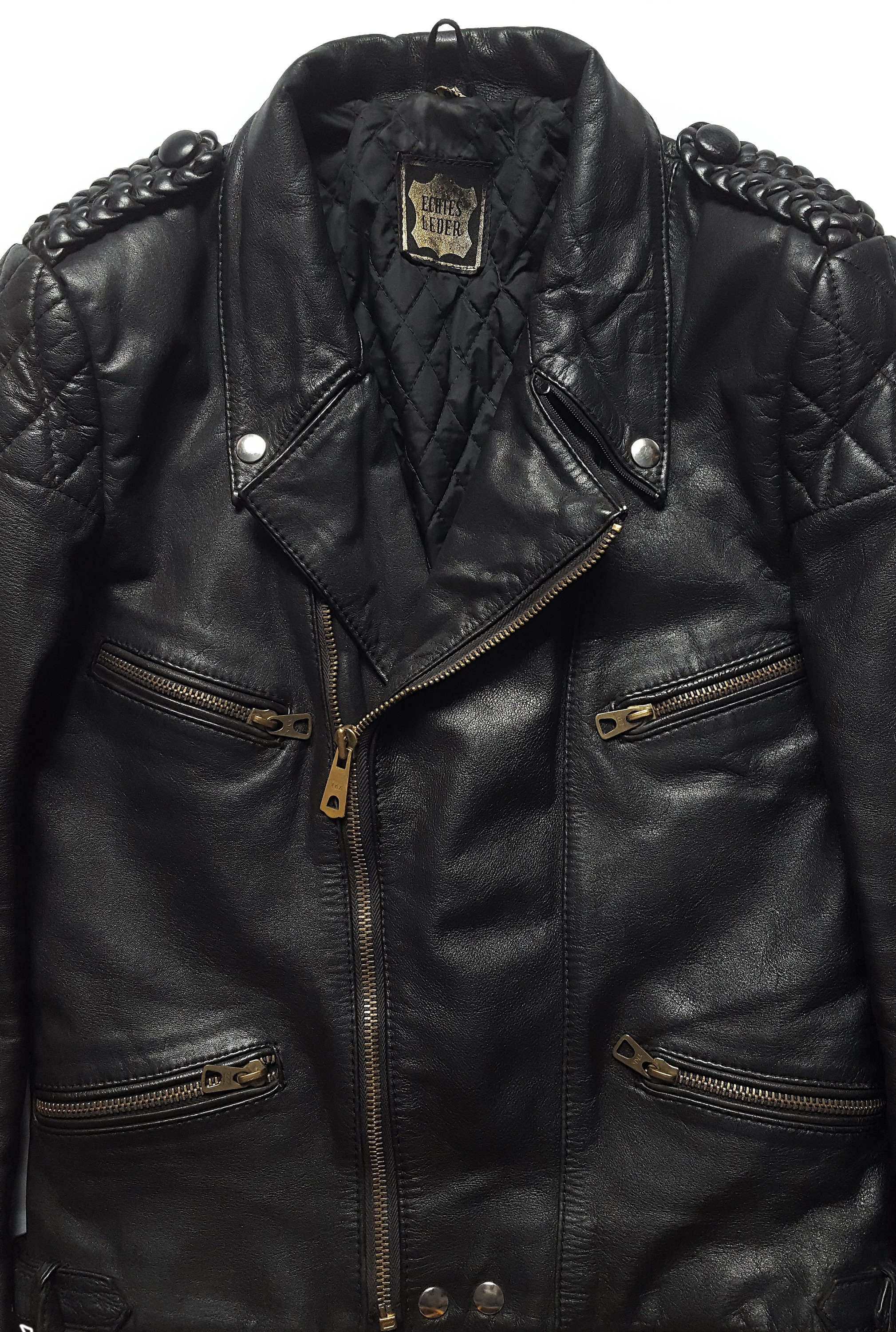 Rare Vintage 80s Polo Motorrad Echtes Leder Motorcycle Rare Vintage 80s Polo Motorrad Echtes Leder Motorcycle