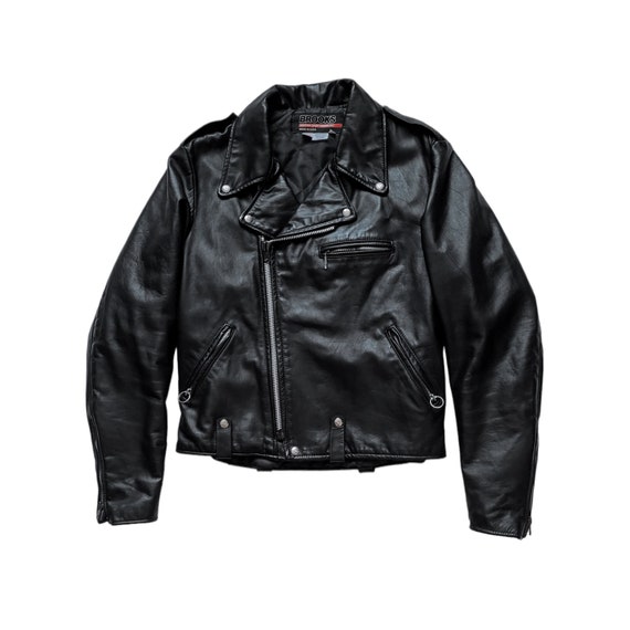 Original Rare Vintage 80s Brooks Leather Sportswear 711 Classic Motorcycle Jacket Made in USA - Etsy Original Rare Vintage 80s Brooks Leather Sportswear 711 Classic Motorcycle Jacket Made in USA - Etsy