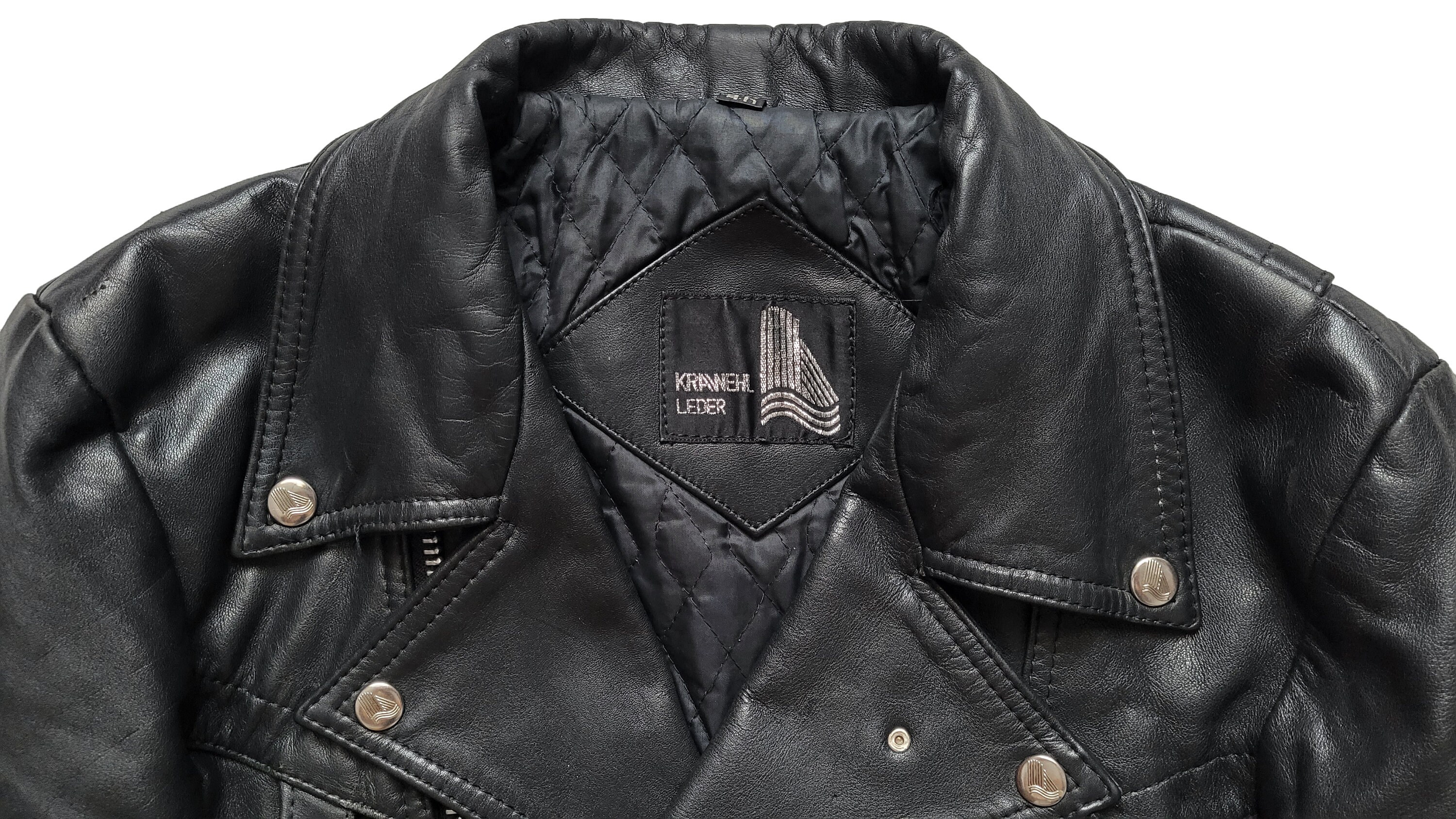 Original Rare Vintage 80s Krawehl Leder Jofama Type Cropped Original Rare Vintage 80s Krawehl Leder Jofama Type Cropped