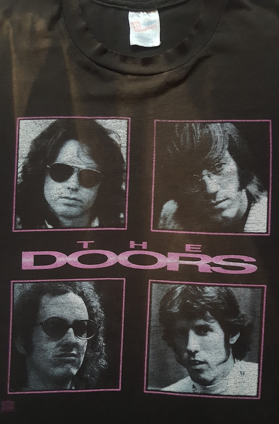 90s ヴィンテージ HanesボディThe Doors USA製 Tシャツ 1992 Hanes The Doors All Over Printed T-Shirt |