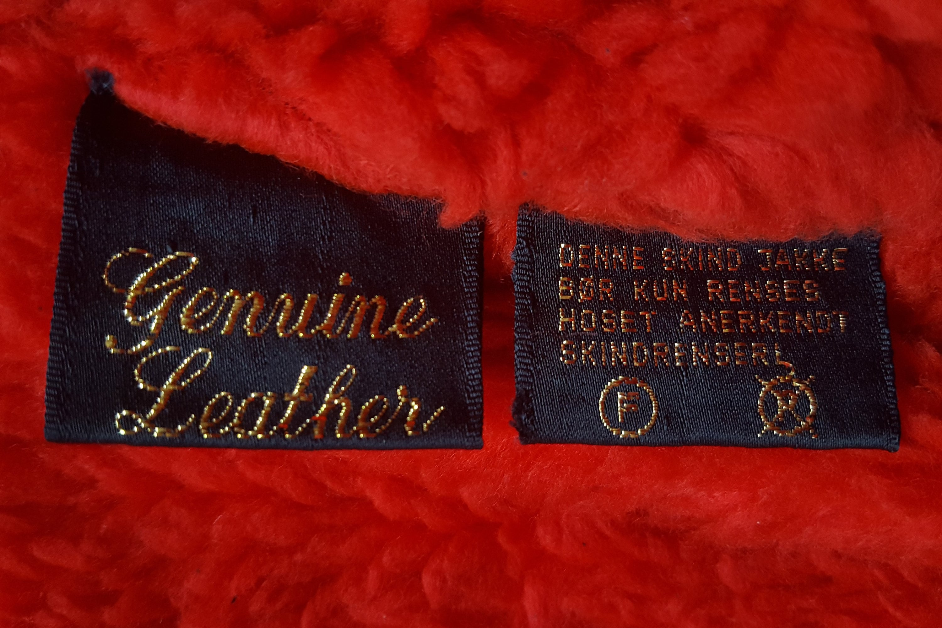 Original Rare Vintage 80s Petroff/jofama/janbell Type Leather 