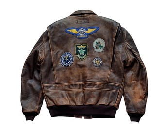 00s leather bomber flight jacket grunge