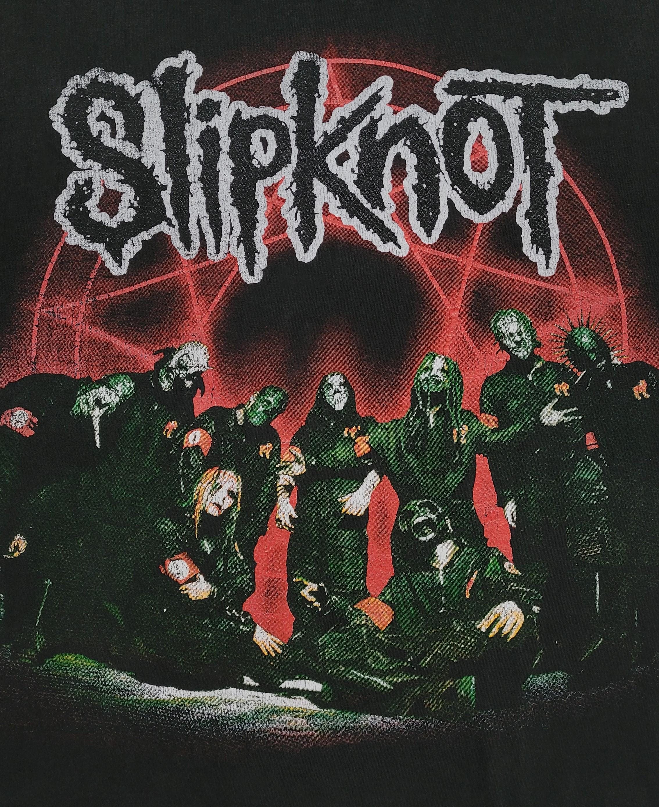 Original Rare Vintage 00s Hot Rock Slipknot IOWA Fadet Original Rare Vintage 00s Hot Rock Slipknot IOWA Fadet