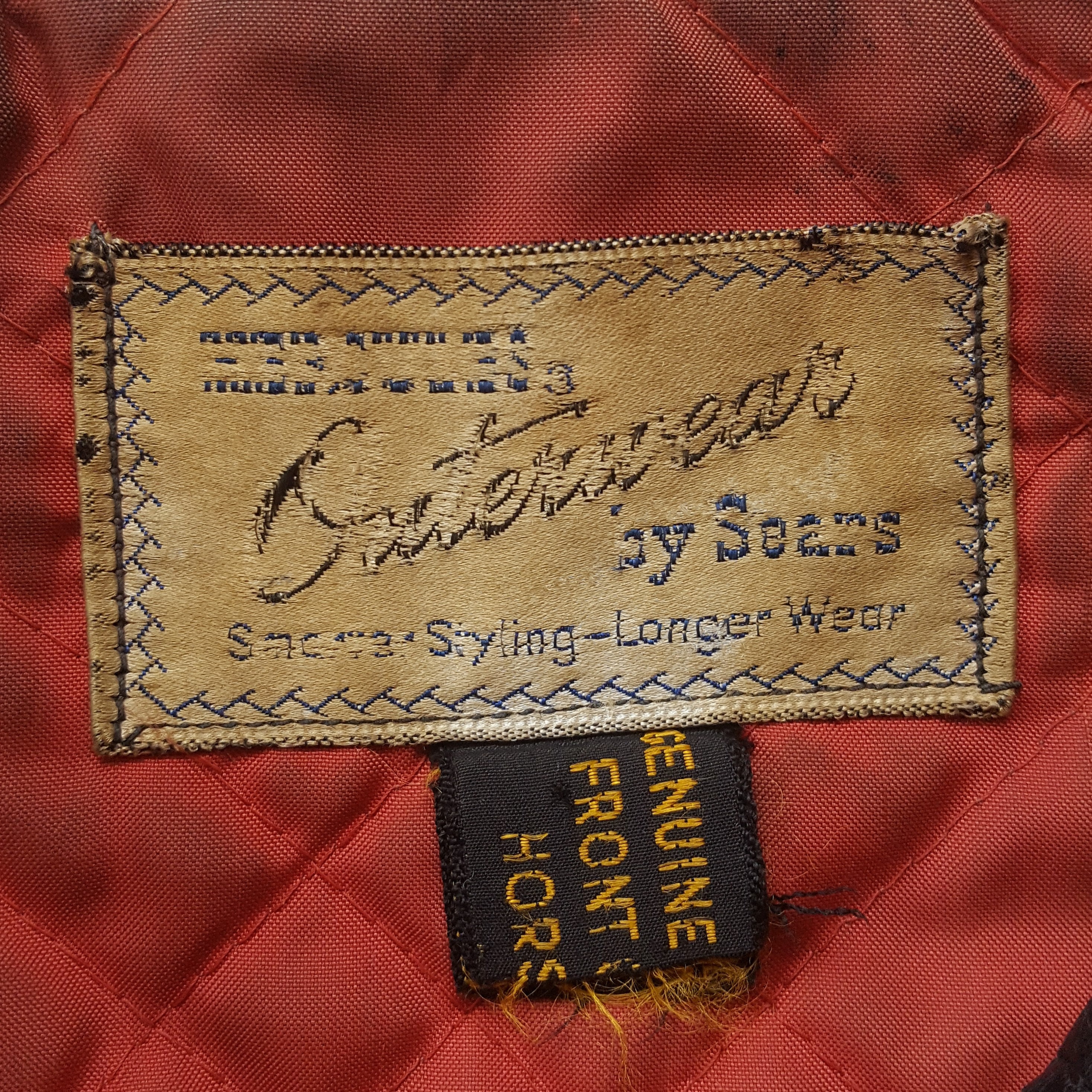 Original Rare Retro Vintage 50s Hercules Outerwear by Sears Original Rare Retro Vintage 50s Hercules Outerwear by Sears
