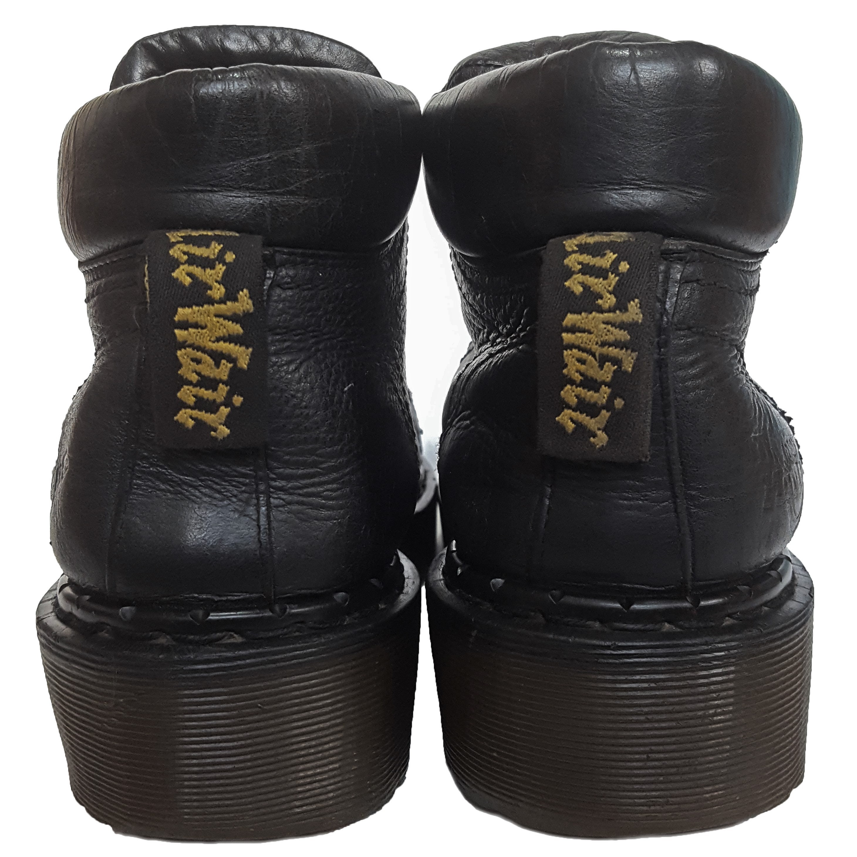 Dr.Martens 8316 ブラックブーツ24cm Very Rare Vintage 90s Dr. Martens 8316 Goth Punk Leather