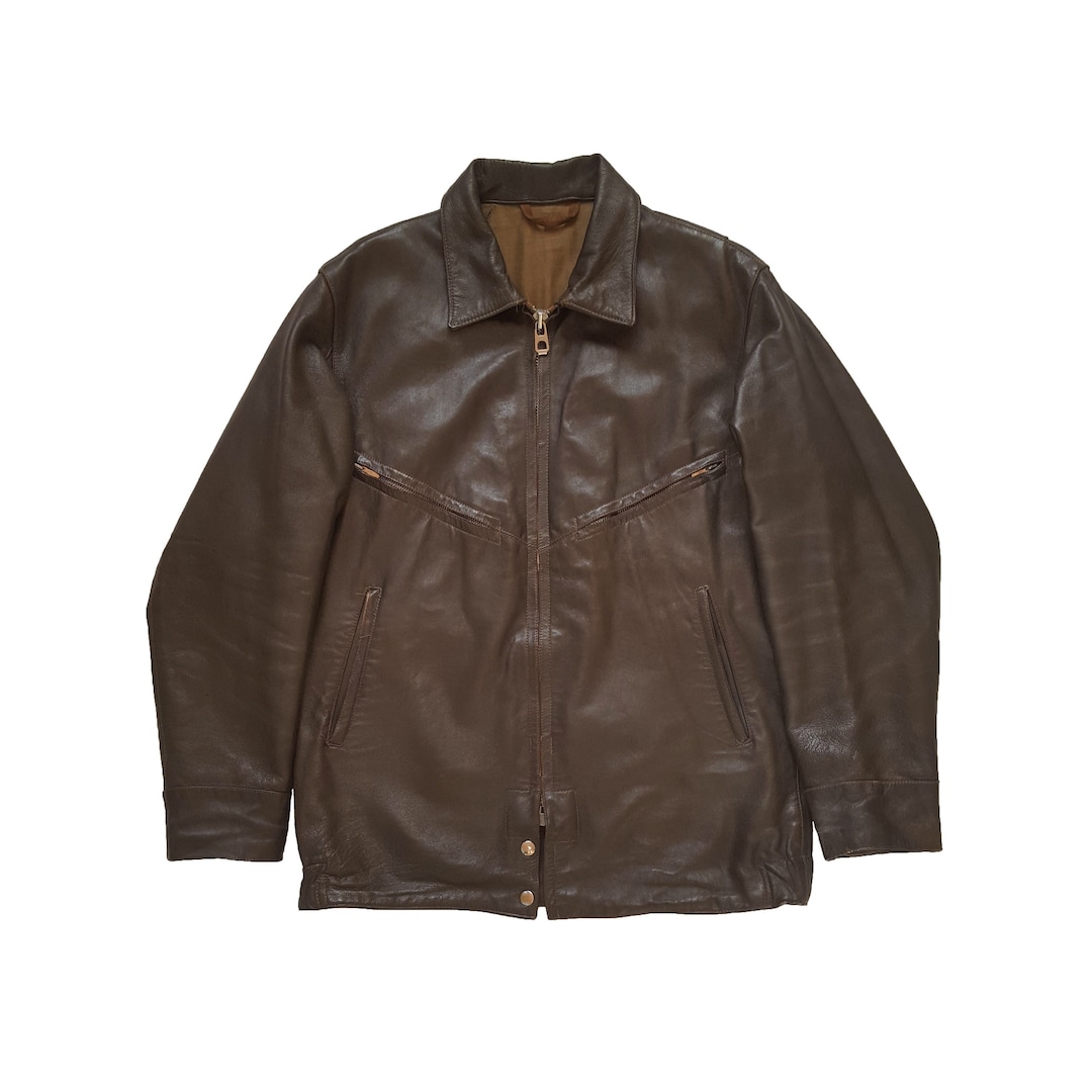 ジャケット・アウター 90s vintage type A-2 flight leather JKT type A-2 flight leather JKT 90s vintage（Buy Original Rare