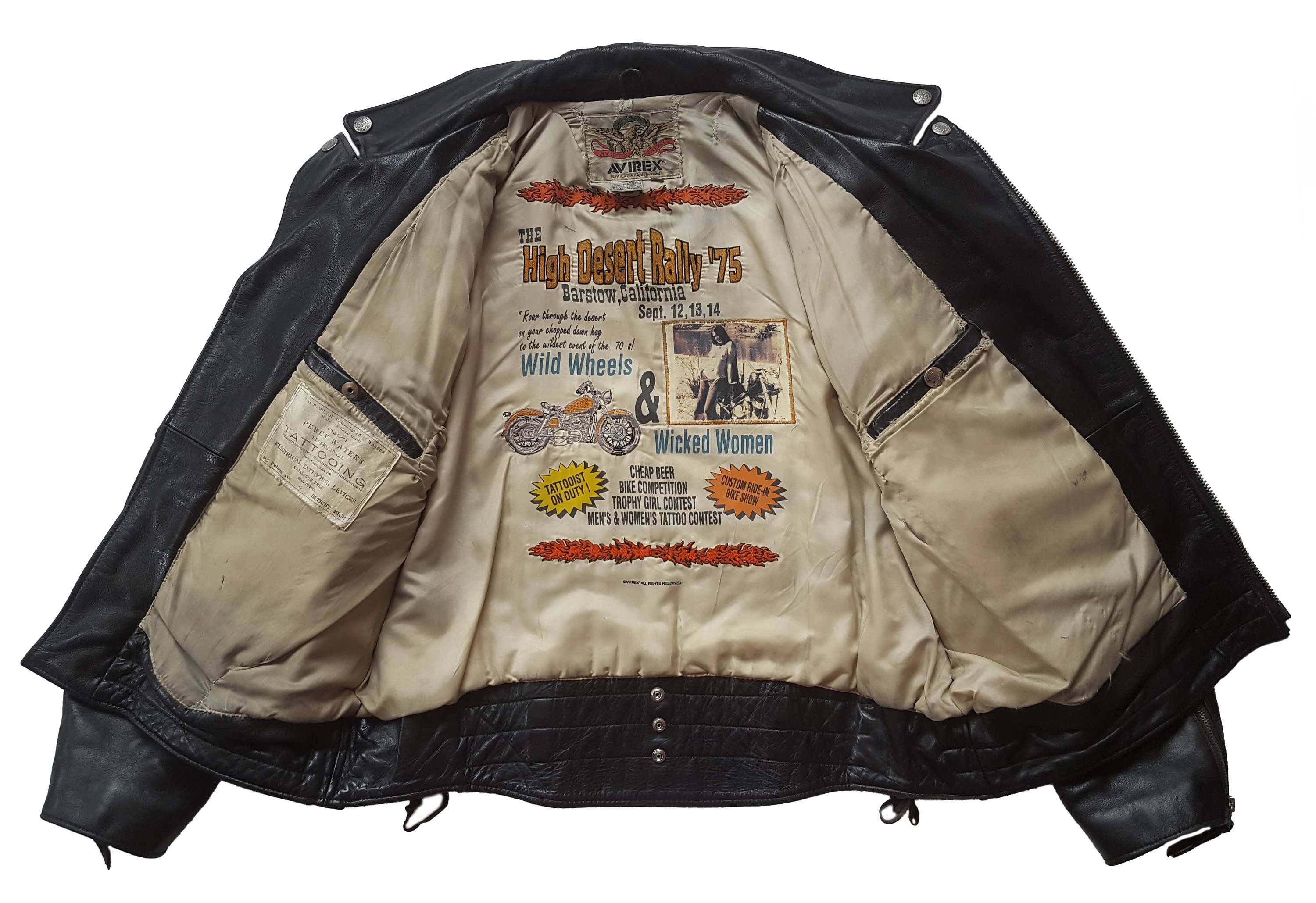 サイズS Ameri VINTAGE RIDERSDOCKINGCOAT Cockpit USA Victory Rider Z21A014 Made in USA | eBay