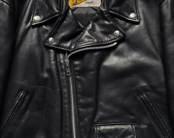 Original Rare Vintage 80s Schott NYC 108W Perfecto Cropped