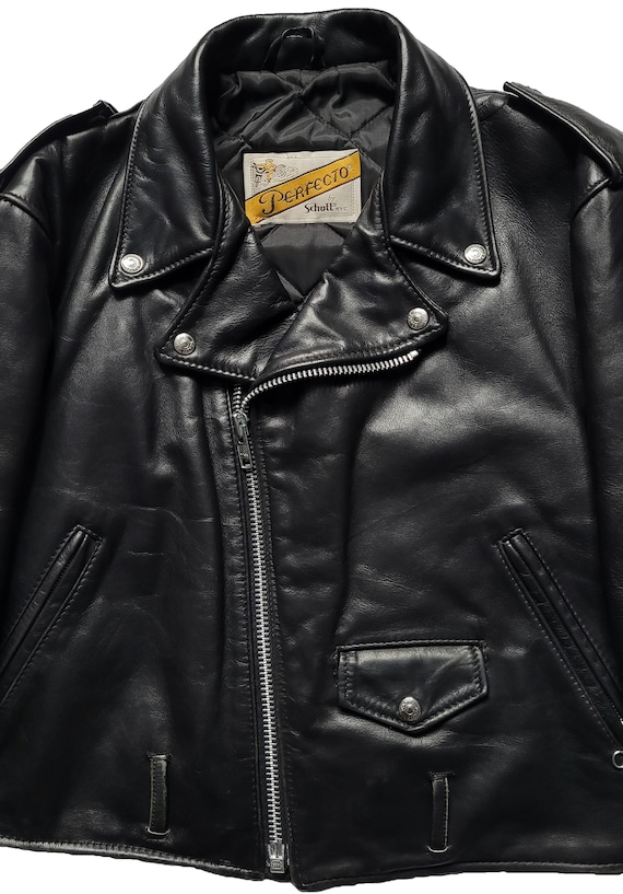 Original Rare Vintage 80s Schott NYC 108W Perfecto Cropped Original Rare Vintage 80s Schott NYC 108W Perfecto Cropped