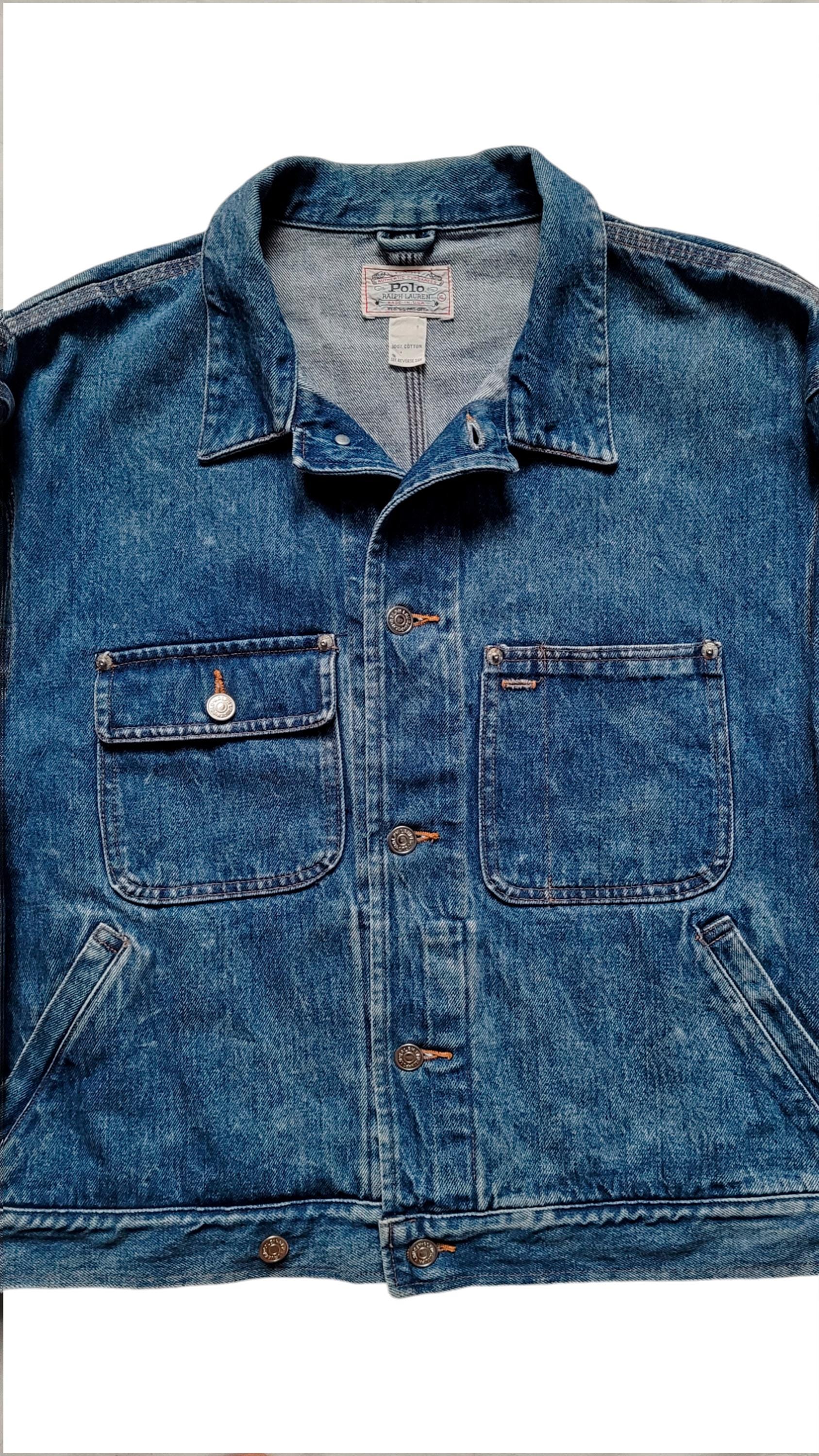 Original Rare Vintage Polo Ralph Lauren Authentic Dungarees Retro 