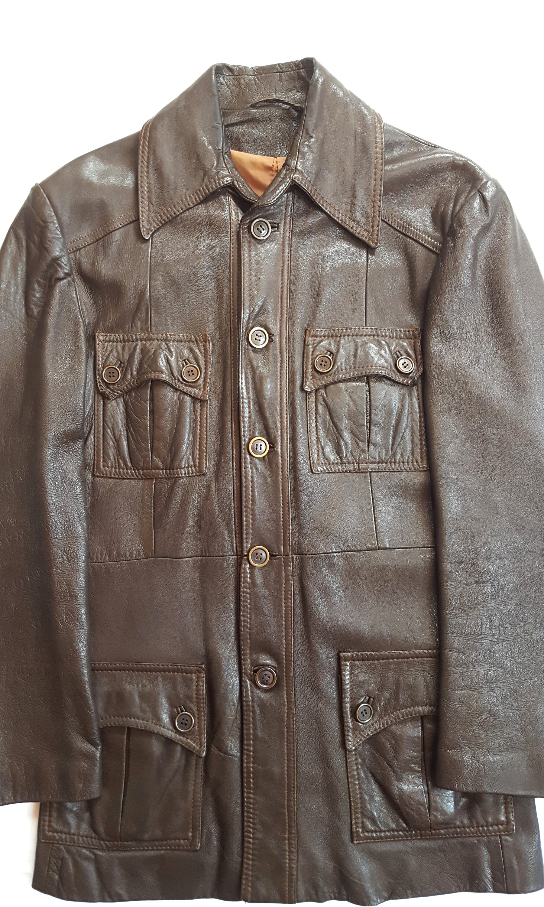 ジャケット・アウター vintage leather double tailored jacket il_fullxfull.3198910310_2asb.jpg