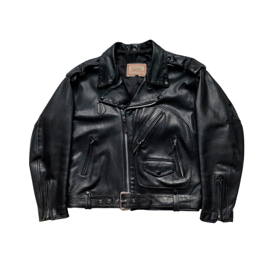 ジャケット・アウター 70~80s short real leather tracker jacket il_fullxfull.6484078879_73lx.jpg