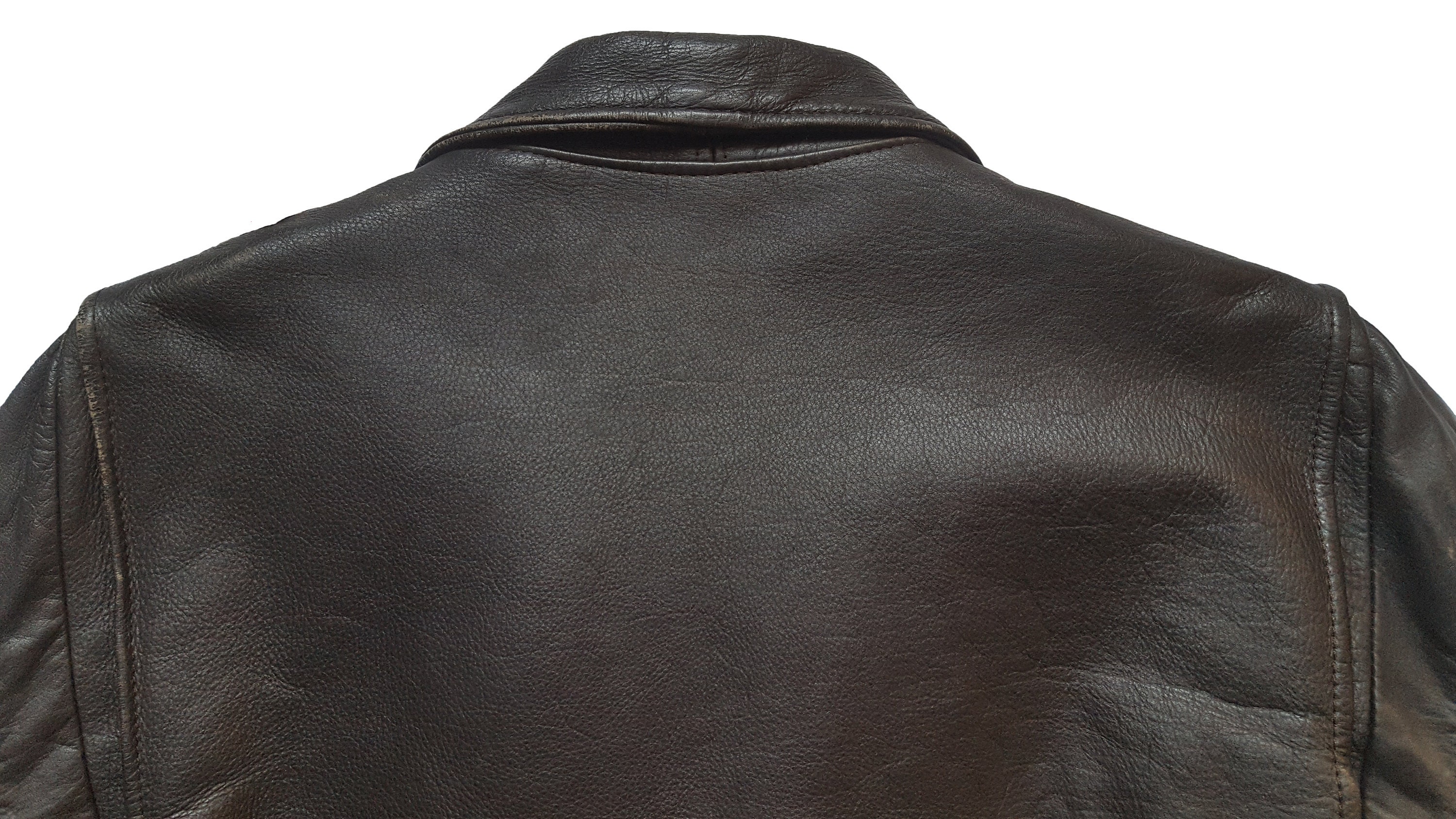 ジャケット・アウター Sisii FRENCH WORK LEATHER JACKET Sisii Leather Biker jacket XS | eBay