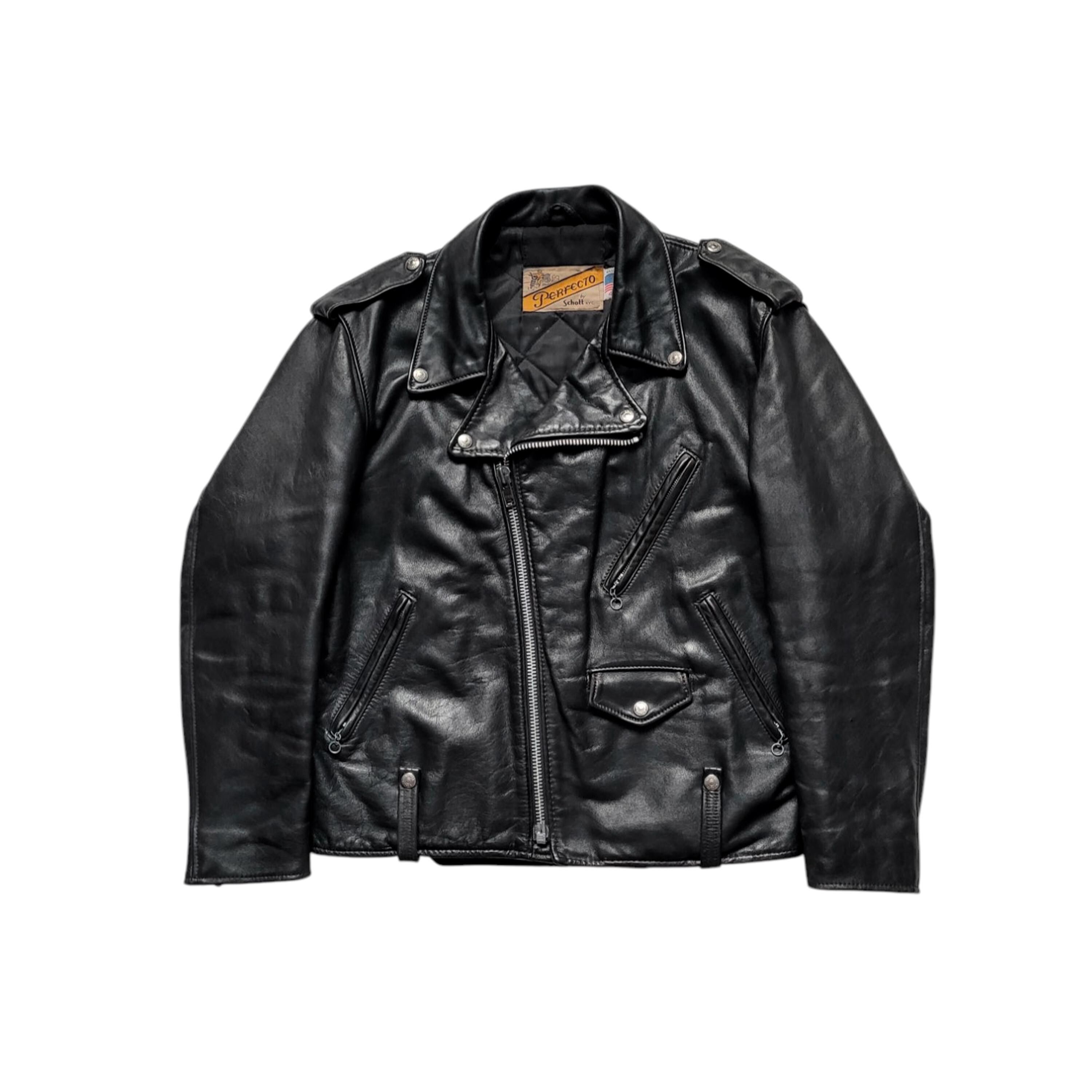激安 ショップ店舗 90s~ schott leather jacket 【公式通販】