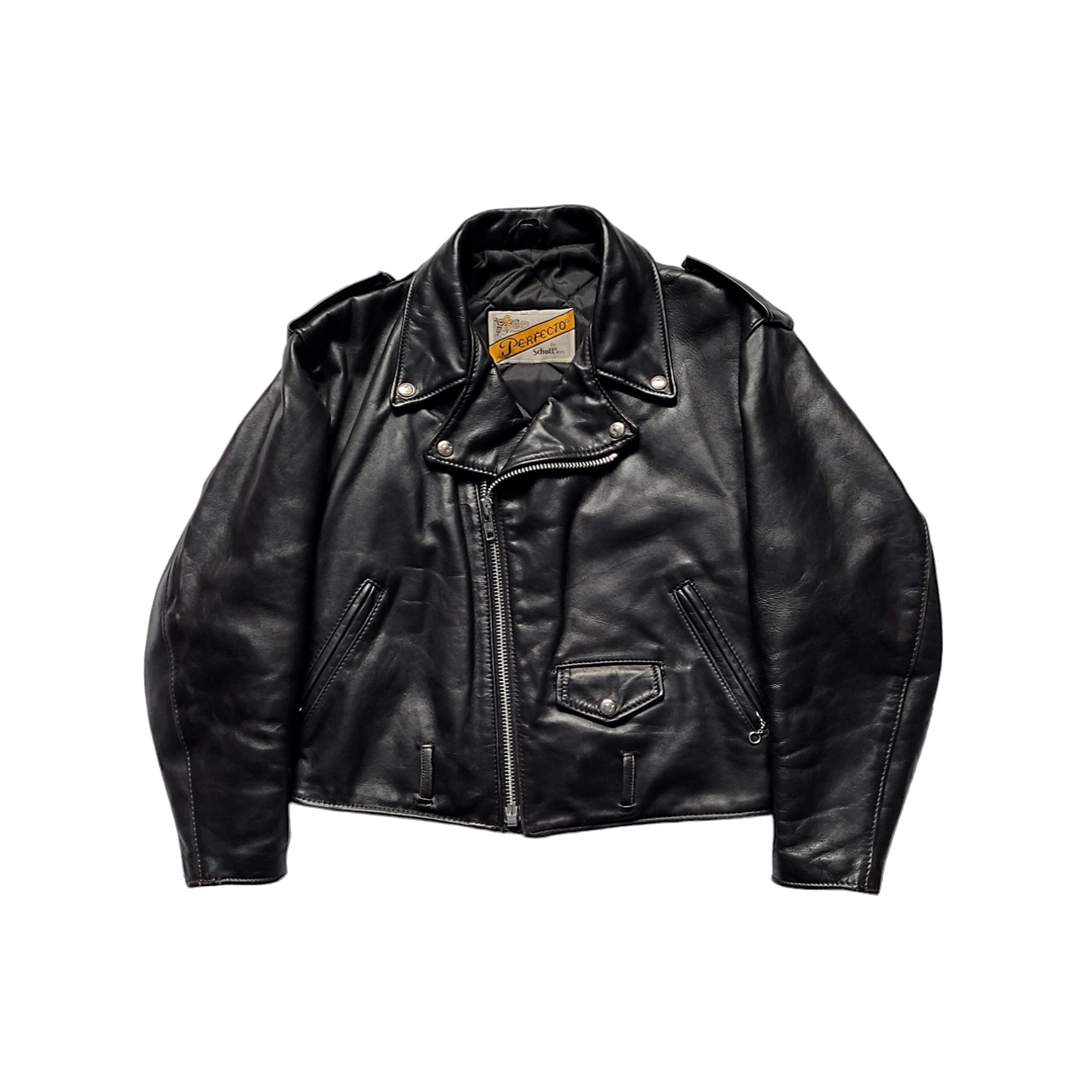 Original Rare Vintage 80s Schott NYC 108W Perfecto Cropped Original Rare Vintage 80s Schott NYC 108W Perfecto Cropped