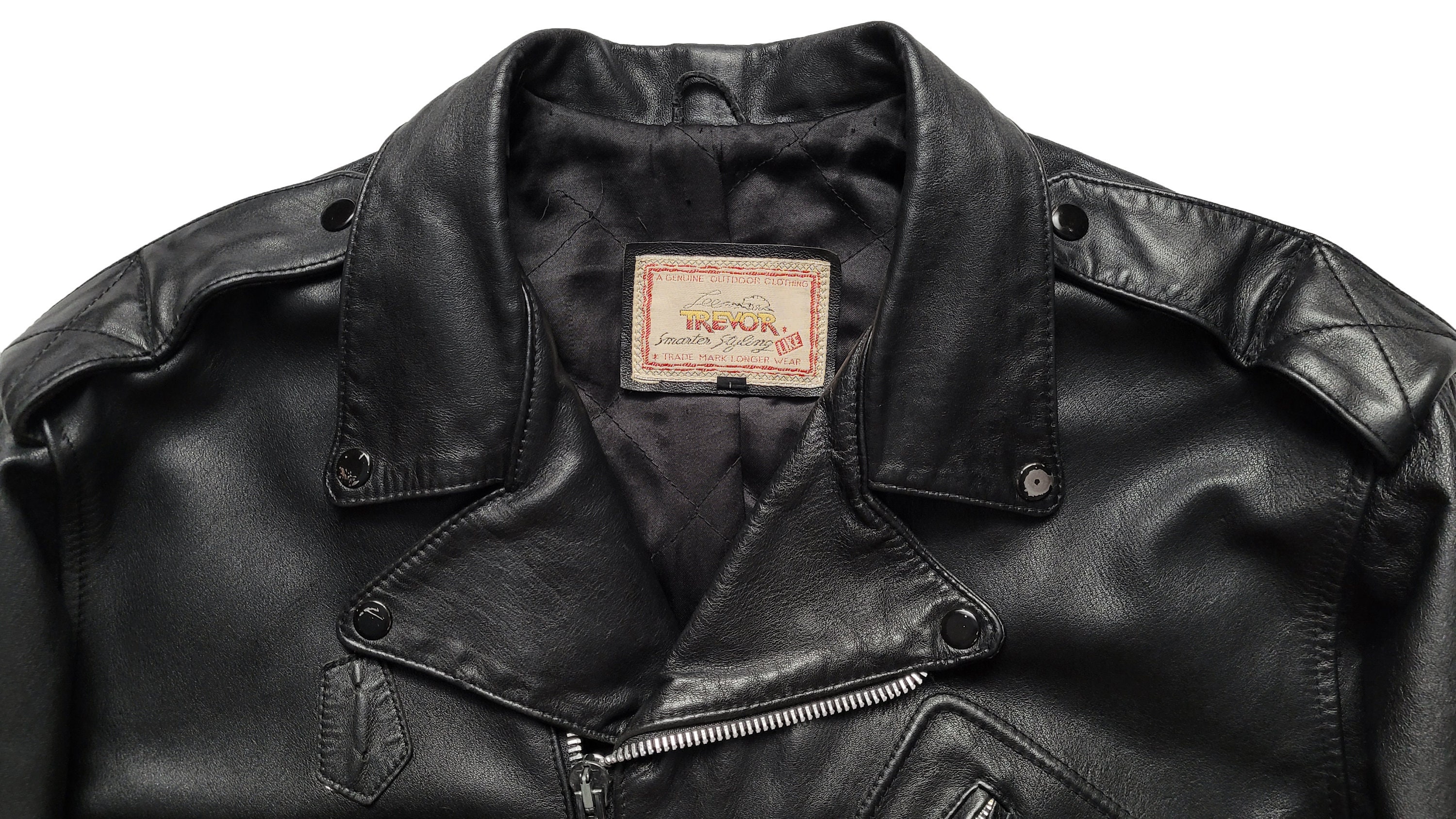 70s Lee Trevor　ライダースジャケットヴィンテージ　Mサイズ 70s リー Trevor ライダースジャケットヴィンテージ Mサイズ