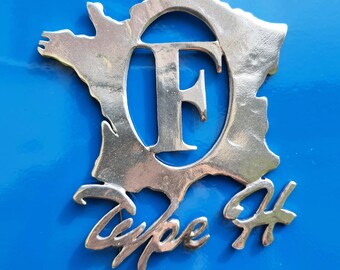 Polished tinplate France plate, TYPE H