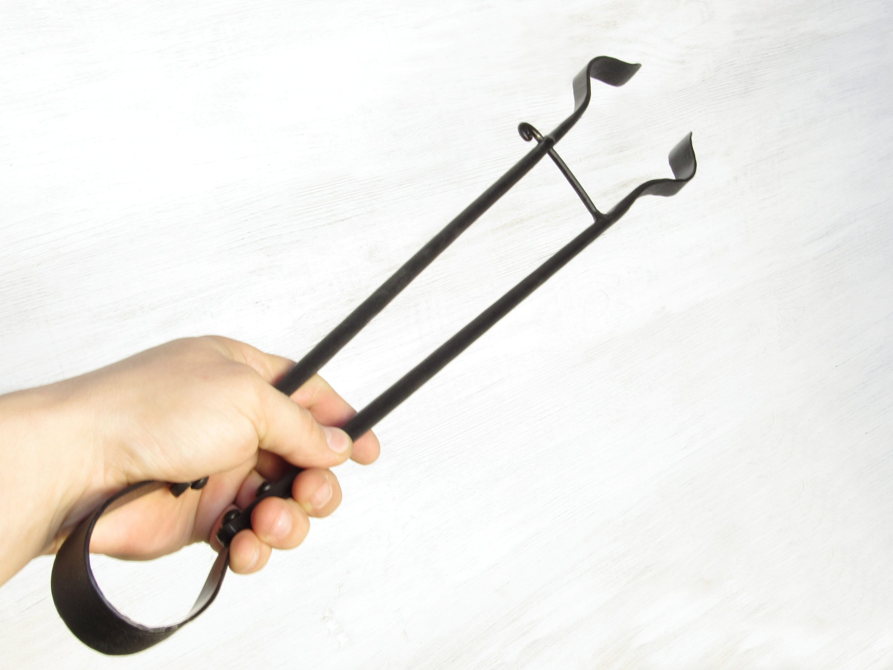 Fire Tongs Hook Fireplace Tongs Coal Tongs Fire Etsy