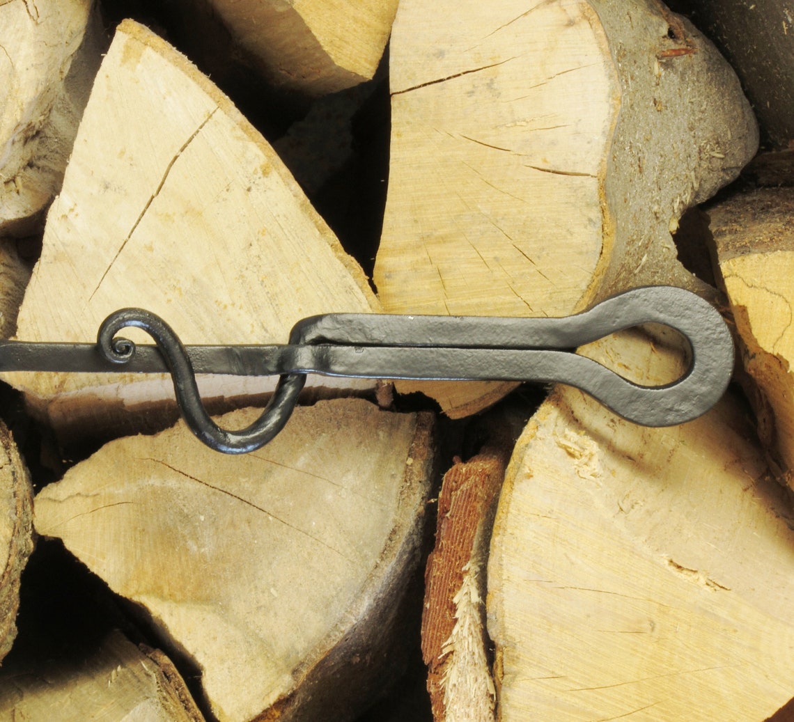 Fire Tongs Fireplace Tongs Fireplace Tool Fire Tongs Etsy UK