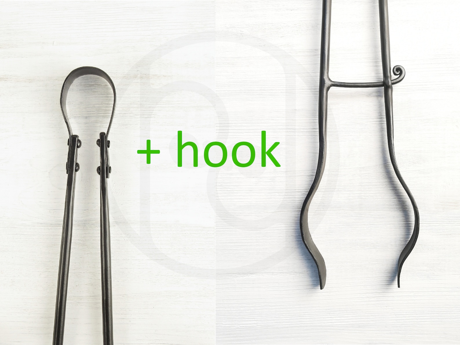 Fire Tongs Hook Fireplace Tongs Coal Tongs Fire Etsy