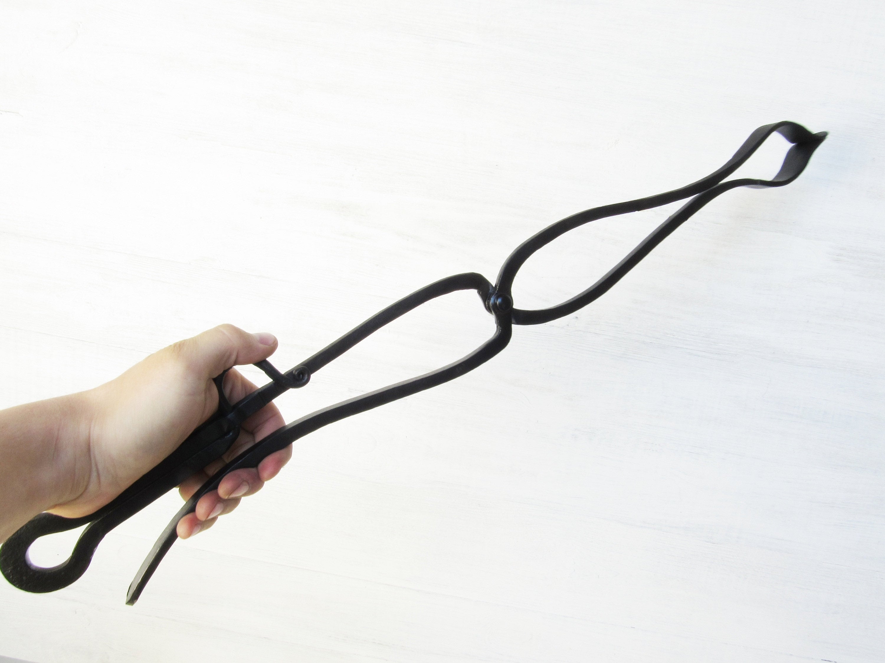 Fire Tongs Fireplace Tongs Fireplace Tool Fire Tongs Etsy UK
