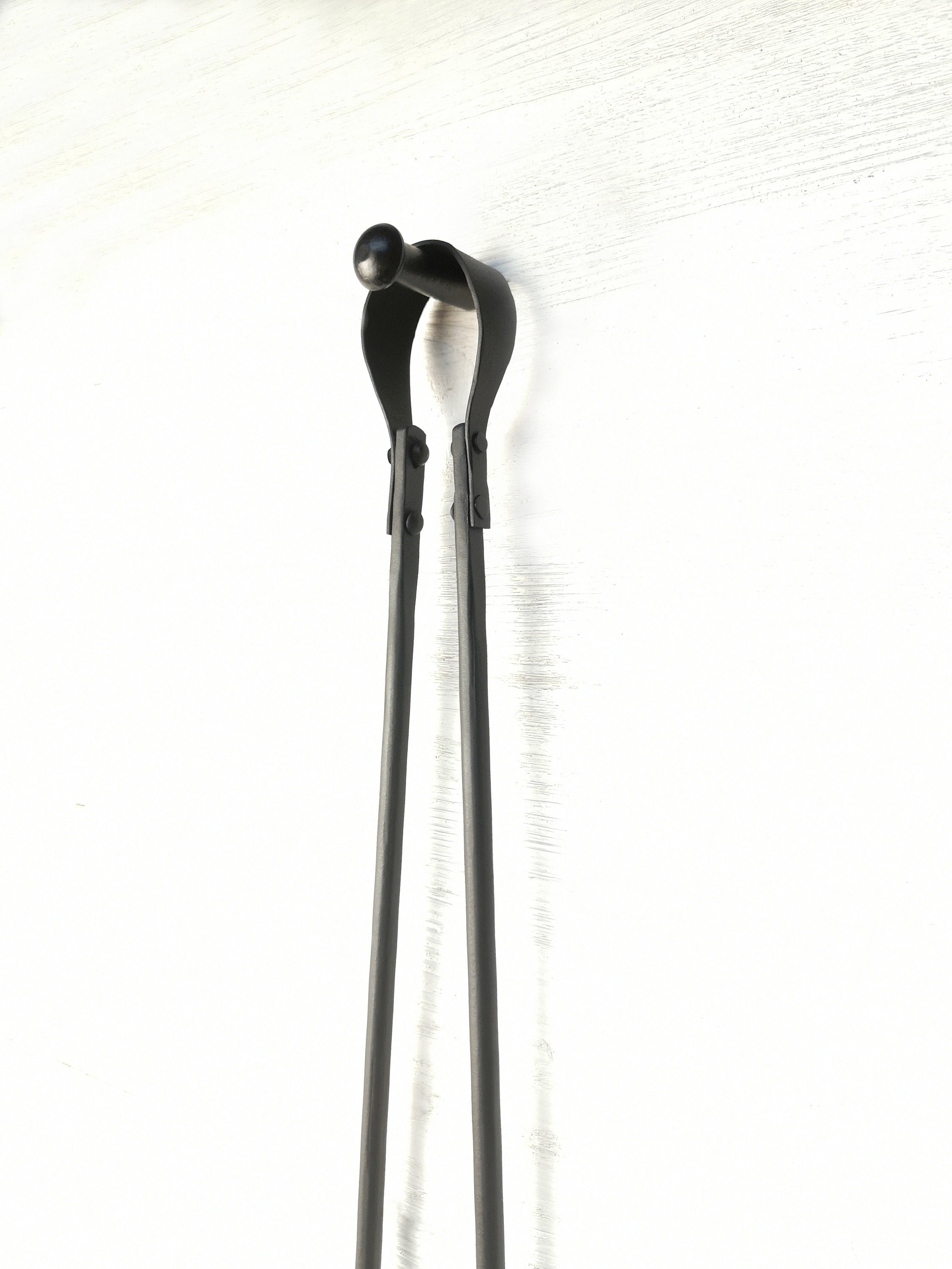 Fire Tongs Hook Fireplace Tongs Coal Tongs Fire Etsy