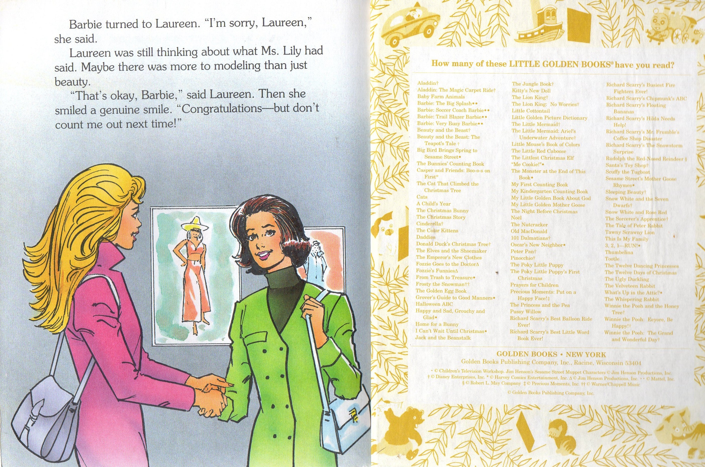 Very Busy Barbie (TM) Mrs. Appleberry Broken Wrist Hardcover Little Golden  Children's Book - Etsy