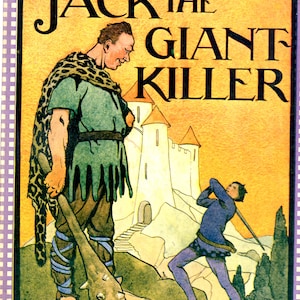 Jack the Giant Killer Classic Fairy Tale One Two Three Headed Giants Slain Hardcover Children&#39;s Book