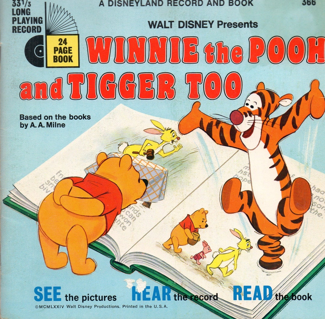 Walt Disney Presents Winnie the Pooh and Tigger Too Softcover