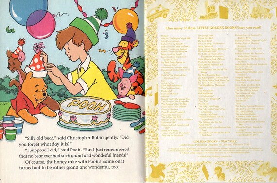 Pooh Grand and Wonderful Day Surprise Birthday Party With Honey