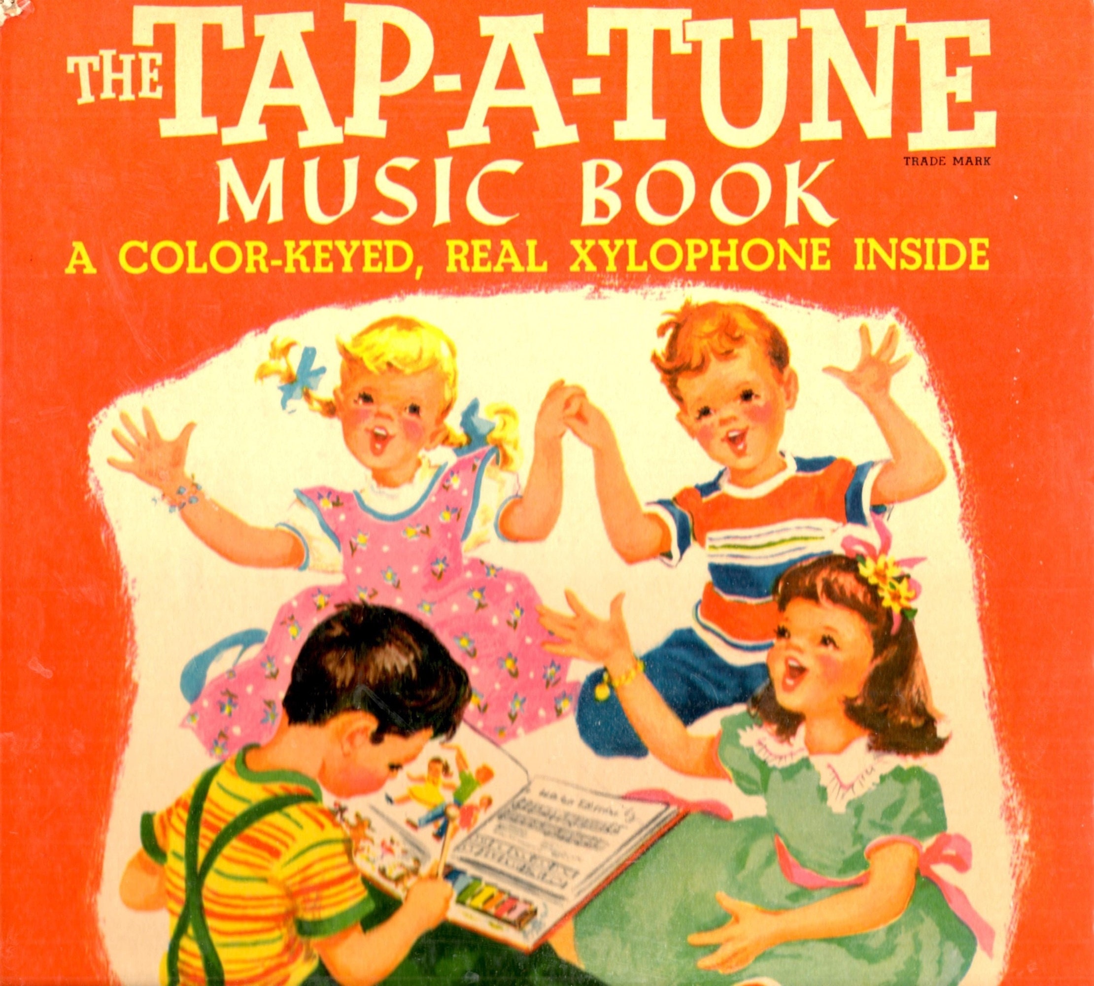 Tap-a-tune Music Book NO Xylophone Songs for Children Hardcover