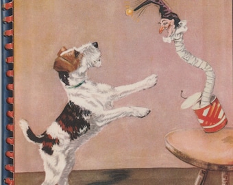 Our Dogs Forest Animals Farm Animals Kittens and Cats Vintage 1940s Child's Softcover Picture Book