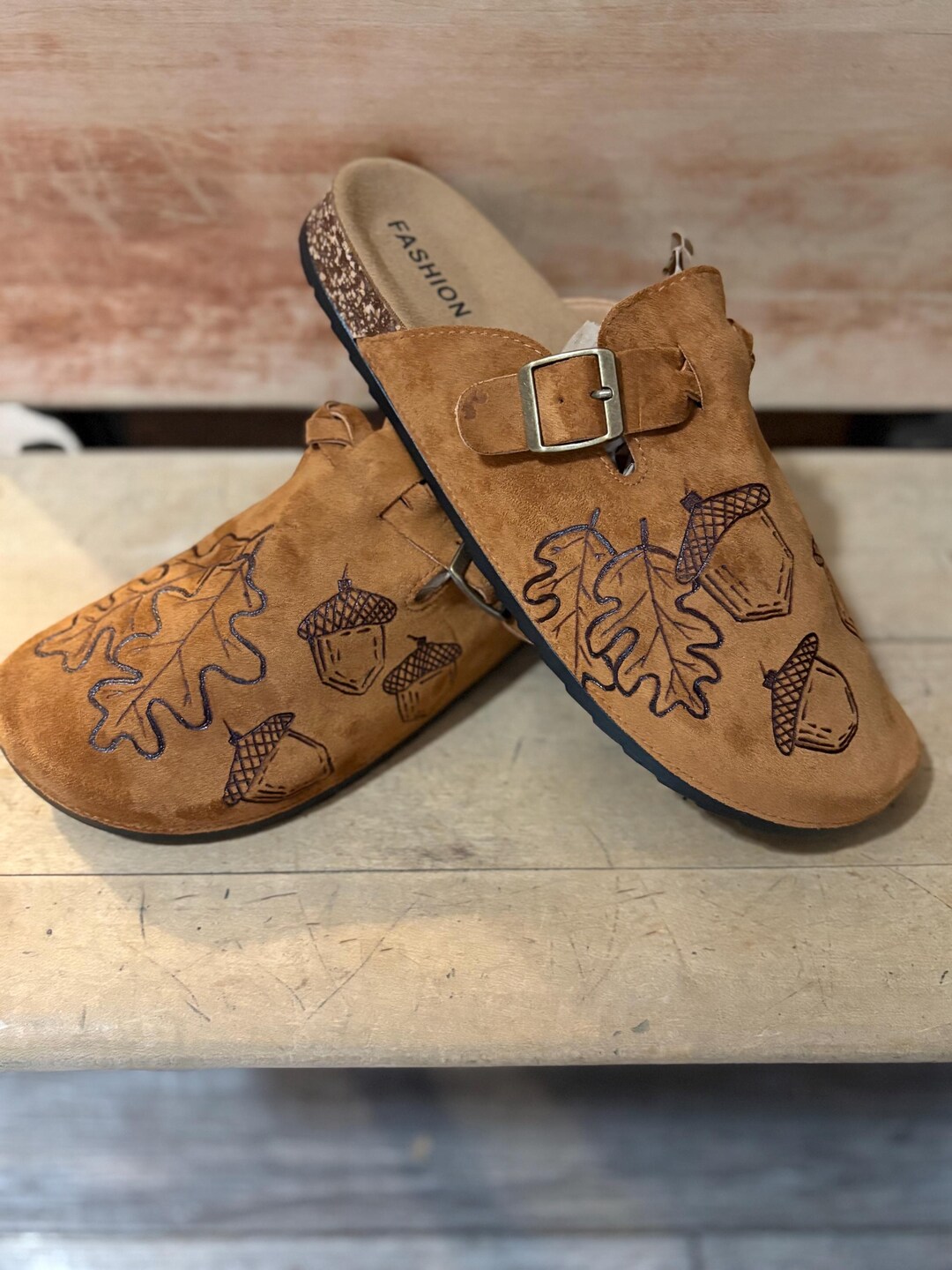 Custom Burned Men’s Clogs/mule Slip Ons - Etsy