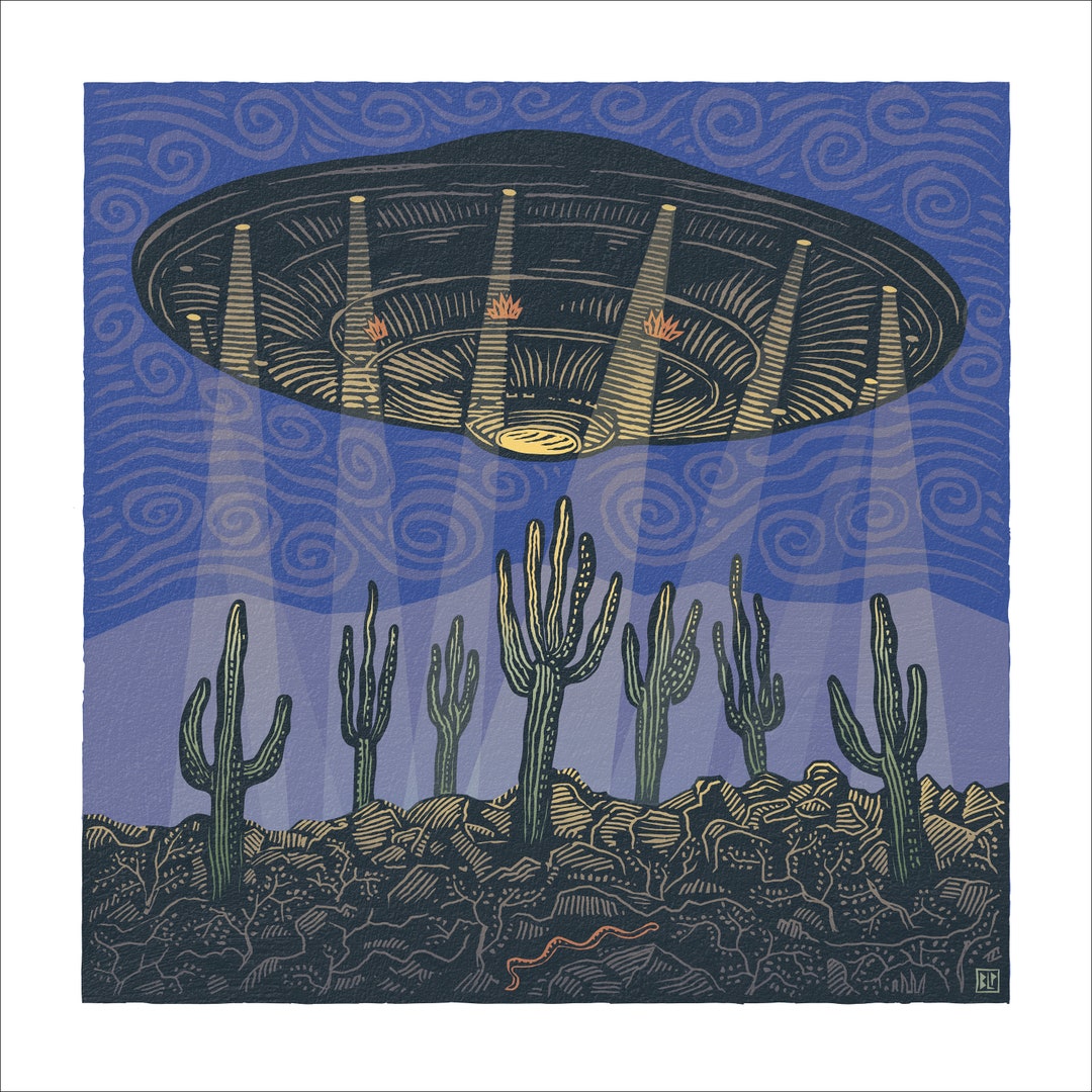 Cacti Aliens - Etsy