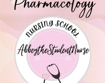 PDF - Pharmacology Cheat Sheet