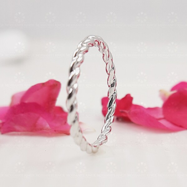 Silver Bands - Etsy