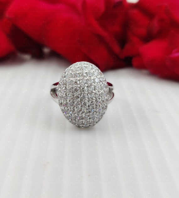 The Oval Shape Marquise & Round Diamond Mosaic ring needs few words… ✨ #💍 # engagementring #diamondring #altbride #lovegold #gol... | Instagram
