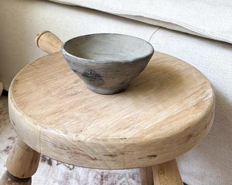 Vintage Dish/Small Decorative Grey Bowl