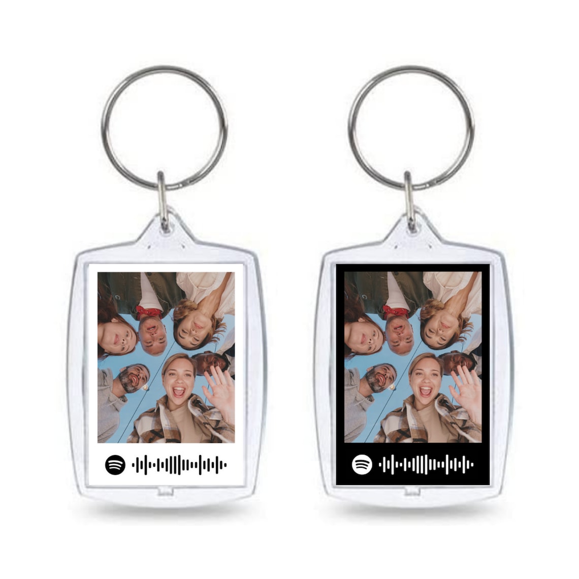 Custom Photo Keychain Etsy