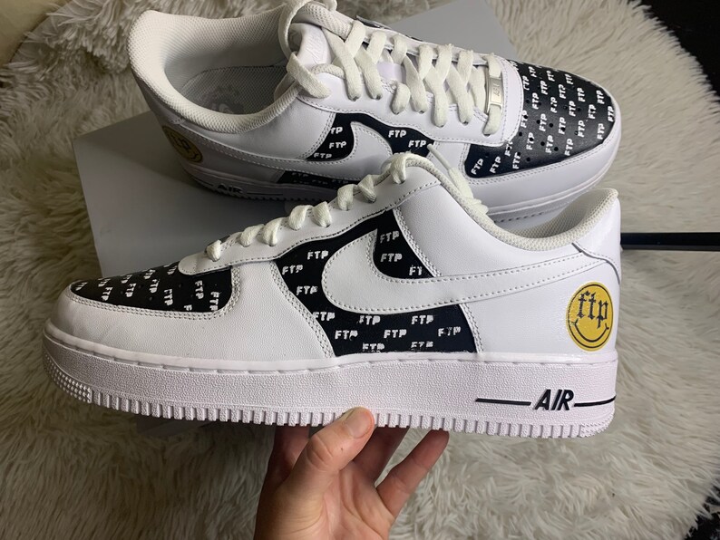 FTP personalizado F CK la poblaciÃ³n Fuerza AÃ©rea Uno AF1 | Etsy