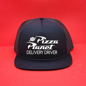 Pizza Planet Delivery Driver / Toy Story Hat / Trucker Cap /Adult Size Snapback