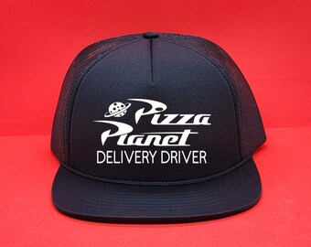 Pizza Planet Delivery Driver / Toy Story Hat / Trucker Cap /Adult Size Snapback
