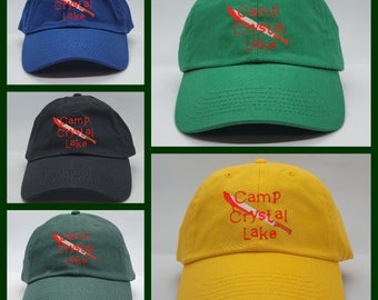 FRIDAY the 13th / JASON VOORHEES Machete/  " Camp Crystal Lake " / Horror Movie Apparel