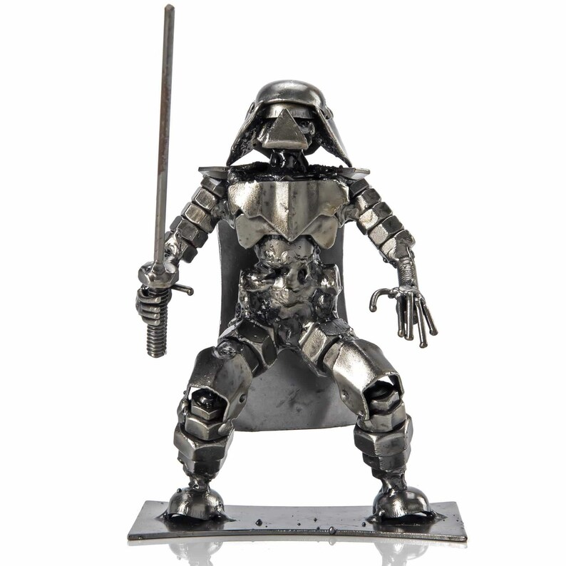 Darth Vader 14cm Handmade Recycled Metal Art Statue for Indoor | Etsy